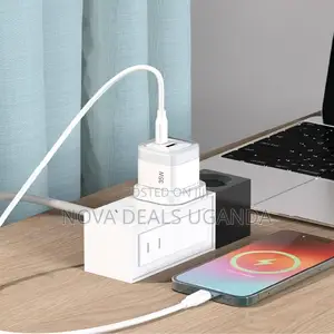Powerology Lunex Series 35W Dual Port Fast Wall Charger