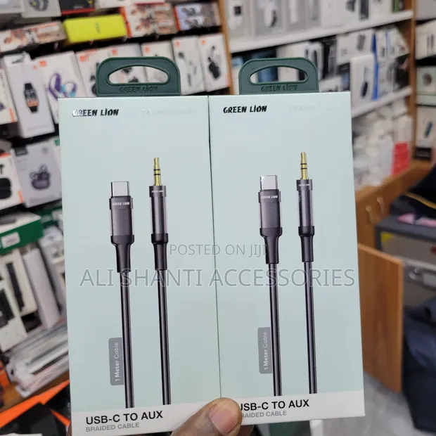 Green Lion USB-C to Aux Cable - 1