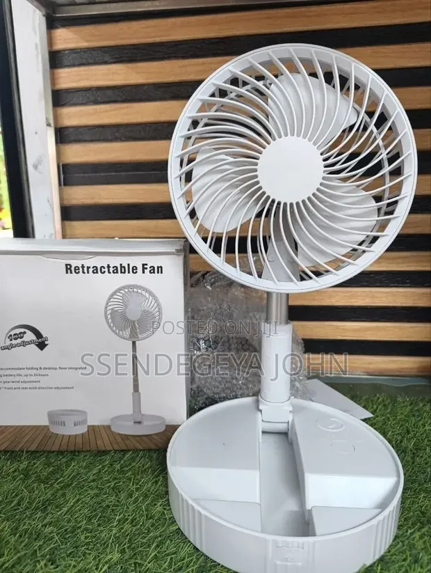 Portable White USB Mini Fan - 1