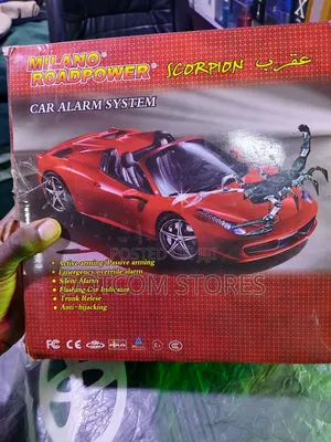 Milano Car Alarm System - Anti-Theft Secure Portable
