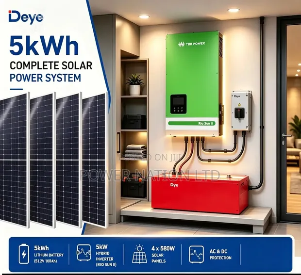 5kWh 48V Volicity Hybrid Complete Solar System - 1