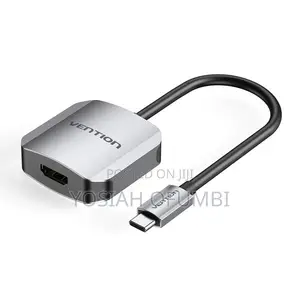 Vention USB-C to HDMI Converter, Aluminium Alloy, Grey, 0.15m