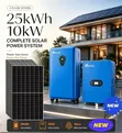 25kWh 48V 3-Phase Lantinent Hybrid Solar System Kit - 1