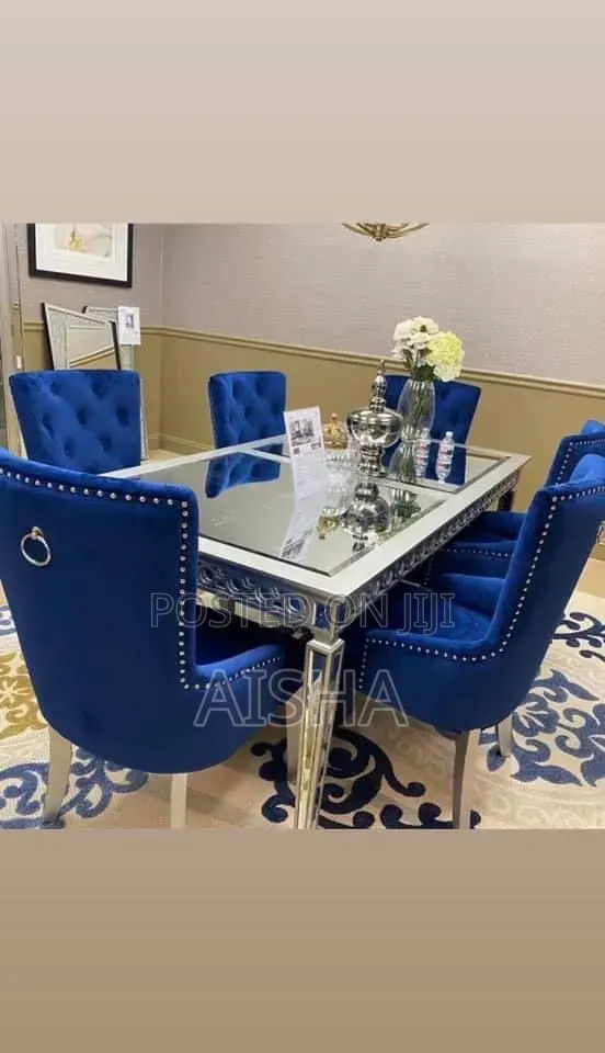 Dining Table with Chairs - 1
