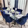 Dining Table with Chairs - 4