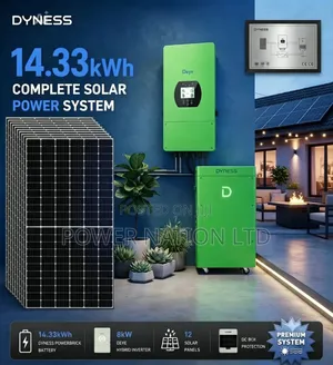 14.33kWh 48V Lithium Solar System Full Kit