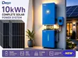 10kWh 48V Deye Lithium Solar System Full Kit - 1