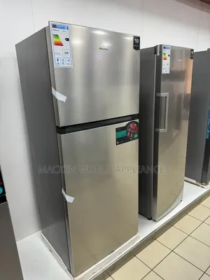 Hisense 488 Litre Double Door NoFrost Refrigerator - Silver