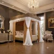Mosquito Curtain Net - 4 Stand Style - 2