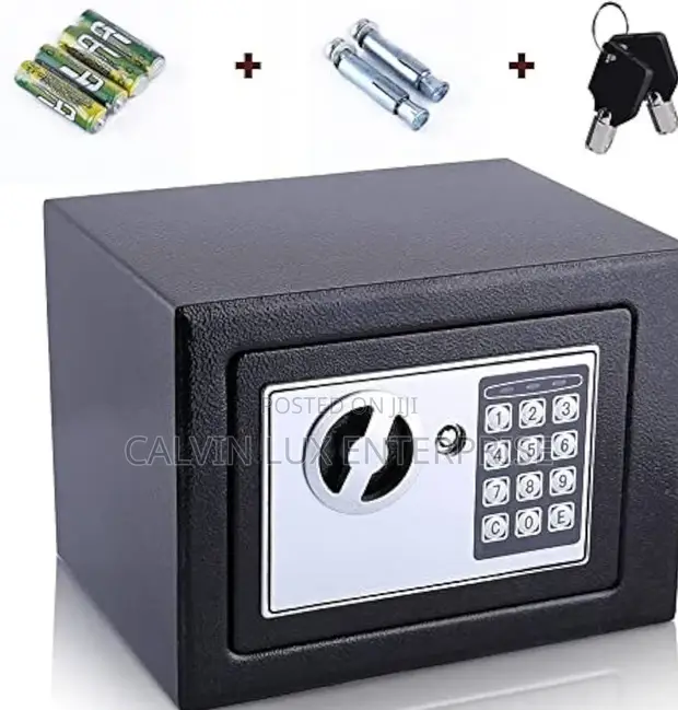 Portable Digital Combination Cash Safe Box - 1