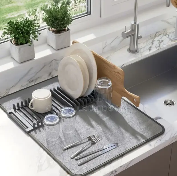 Dish Rack Drying Mat - 1