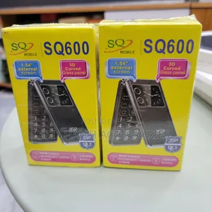 New SQ600 Dual-Screen Feature Phone - Black