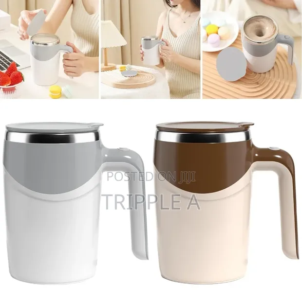Automatic Self-Stirring Coffee Mug - 1
