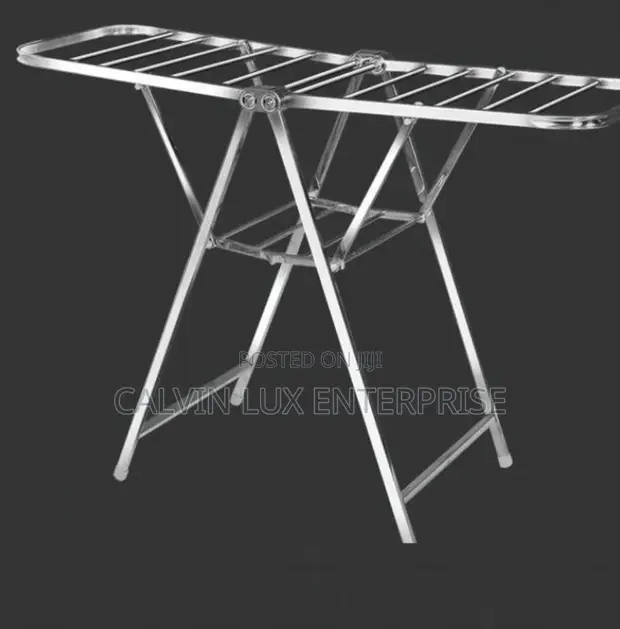 Heavy Duty Stainless Steel Folding Cloth Drying Rack - 1