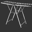 Heavy Duty Stainless Steel Folding Cloth Drying Rack - 1