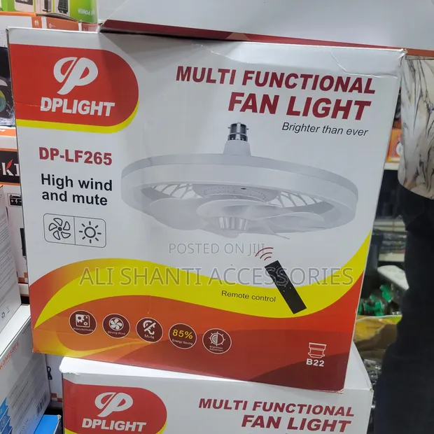 Multifunctional Fan Light with Remote - 1