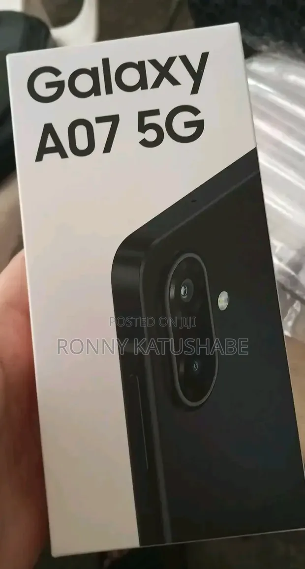 New Samsung Galaxy A07 5G 128GB Black - 1