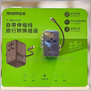 Momax UA20 25W GaN Travel Adapter