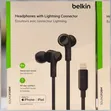 Belkin Soundform Wired In-Ear Headphones with Lightning Connector - 2