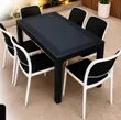 6-Seater Plastic Dining Set - 2