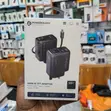 Powerology 100W AI TFT Power Adapter with Retractable USB-C Cable - 1