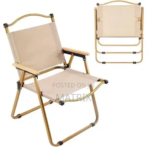 Portable Folding Camping Chair with Metal Frame