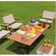Portable Folding Camping Chair with Metal Frame - 4