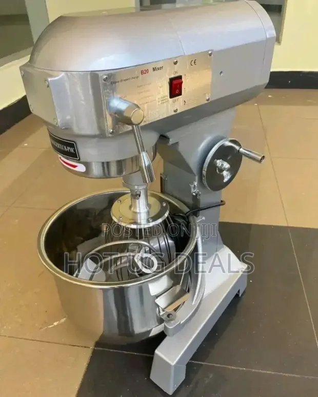 B20 Commercial Bakery Heavy Duty 20L Dough Mixer - 1