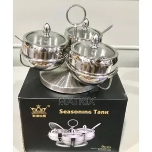 Stainless Steel Seasoning Tank Set