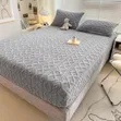 Fleece Mattress Cover with 2 Pillowcases - 3