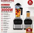 Globalstar GS-1681 High-Performance Commercial Blender - 2
