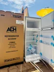 ADH 140 Liters Double Door Defrost Fridge - Inox - 2