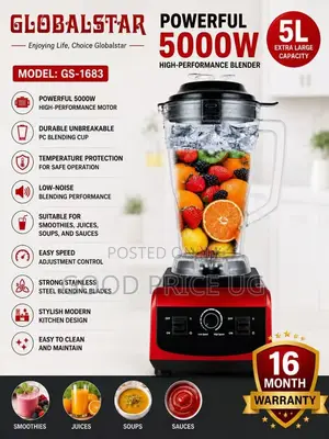 Globalstar GS-1683 High-Performance Blender 5L