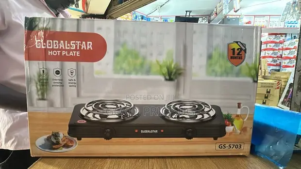 Globalstar Double Burner Coil Hot Plate (Model GS-5703) - 1