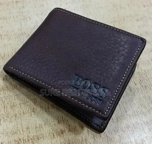 Hugo Boss Genuine Leather Wallet - Brown