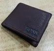 Hugo Boss Genuine Leather Wallet - Brown - 1