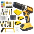 95pcs 21V Cordless Electric Power Drill Repair Tool Set - 4