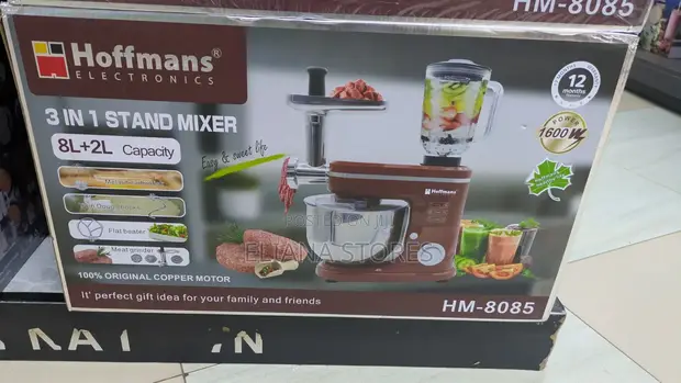 3-in-1 Multifunctional Stand Mixer, Blender, Meat Mixer - 1