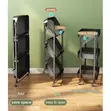 VECELO 4-Pack Padded Folding Chairs - 5