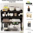 2-Tier Kitchen Utensil Holder & Dish Rack - 2