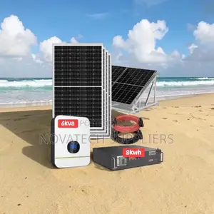 8kWh 48V Lithium Solar System with 6kVA Hybrid Inverter