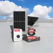 8kWh Lithium Ion Hybrid Solar System | 6kVA | Full Accessories - 1