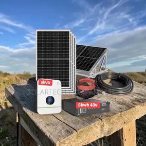 8.8kWh 48V Solar Power Kit with 8x620W Panels