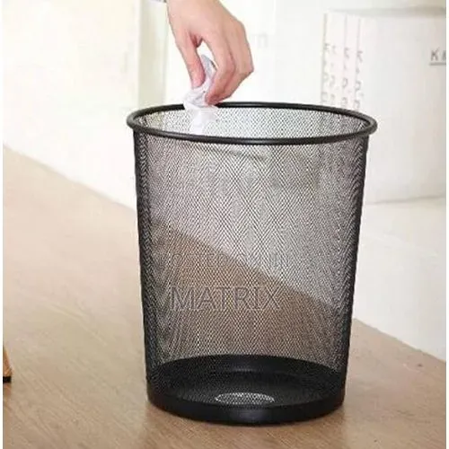 Wire Mesh Trash Bins - Office/Home Use - 1