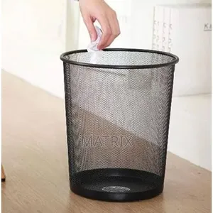 Wire Mesh Trash Bins - Office/Home Use