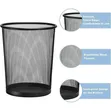 Wire Mesh Trash Bins - Office/Home Use - 2