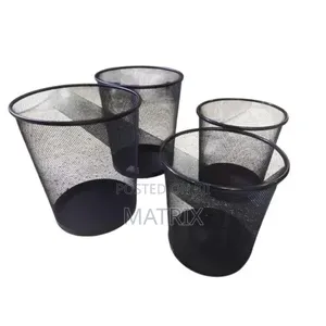 Brand New Open Metallic Dust Bin