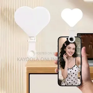Love Shape Clip Fill Light for Phone