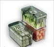 Large Capacity Plastic Kitchen Storage Box with Handle - 2