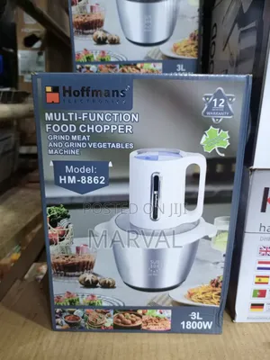 Hoffmans HM-8862 Food Chopper, 3L, 1800W